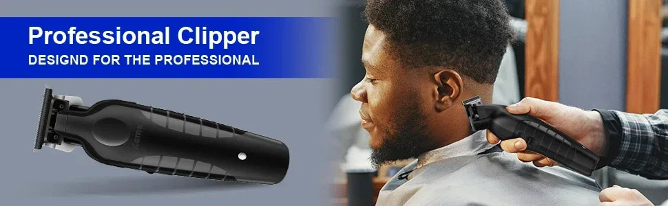 Kemei Hair Clipper Km-809A Km-2299 Km-2024 UBS Rechargeable Cordless Beard Trimmer Powerful Electric Hair Clippers for Men