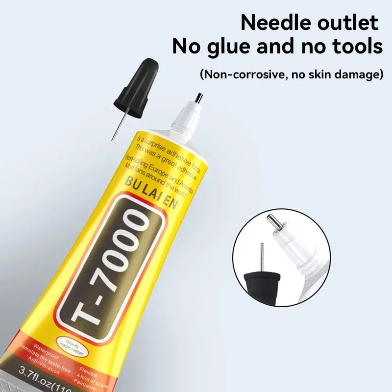 B7000/T7000 Glue Clear Phone Screen Repair Adhesive DIY 15/50/110ML Universal Glass Plastic Manual  Precision Applicator Glue
