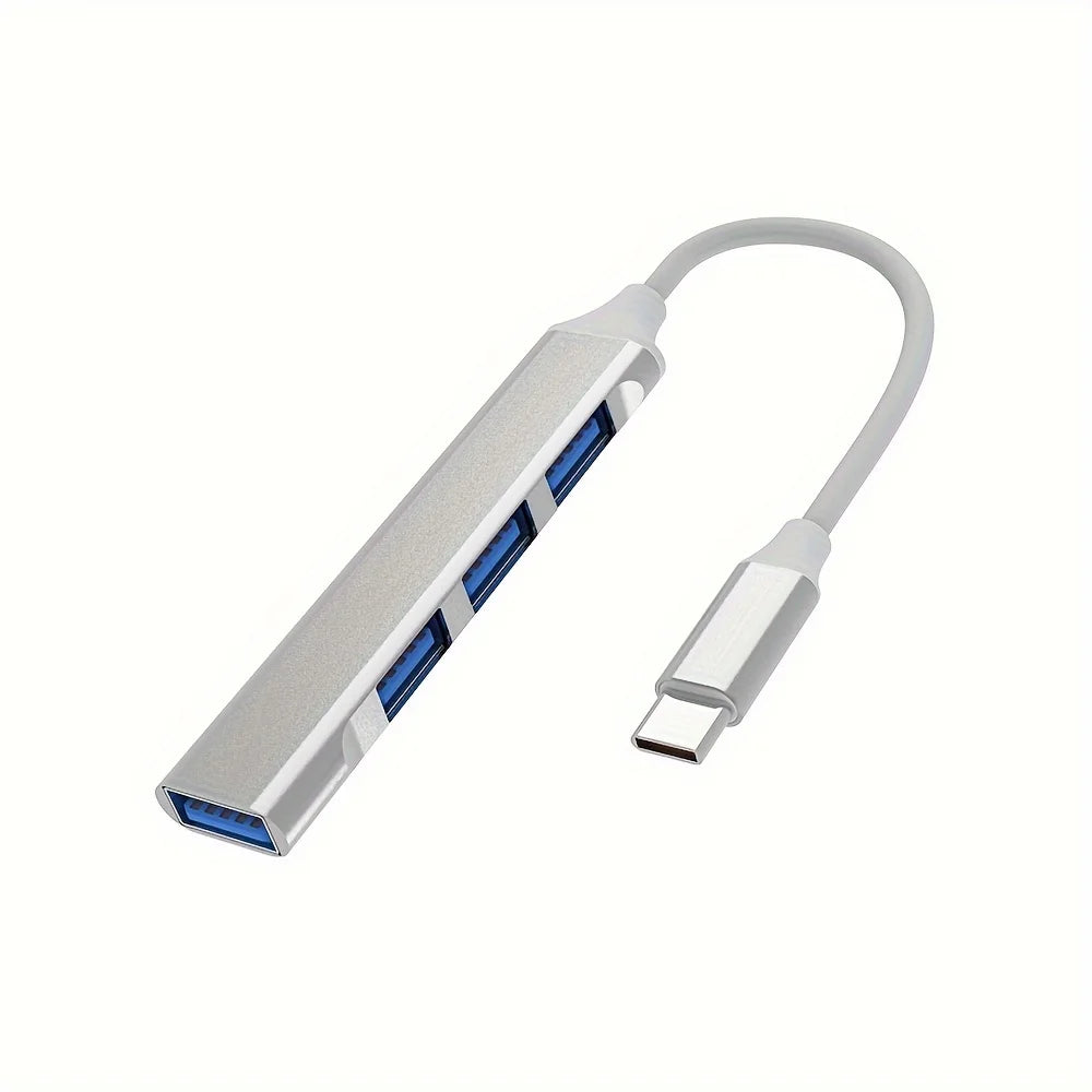 USB HUB Extender 4-Port Splitter Adapter OTG Dockingstation für Handy MacBook Pro 13 15 Air PC Laptop Computer Hub