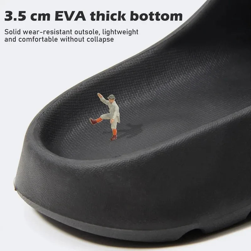 Fashion Brand Women Slippers Summer Classic Sports Sandals Men Casual EVA Flat Slippers Unisex Outdoor Indoor Shoes