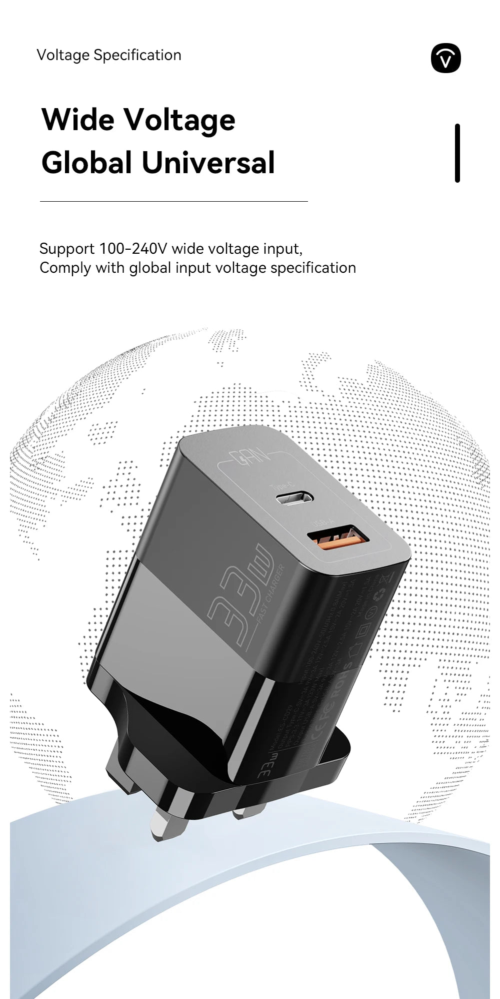 Essager USB C Charger 33W GaN Type C PD Fast Charging For iPhone 14 13 12 11 Pro Max XS 8 P For iPad Pro Air iPad Mini - Shoppiline