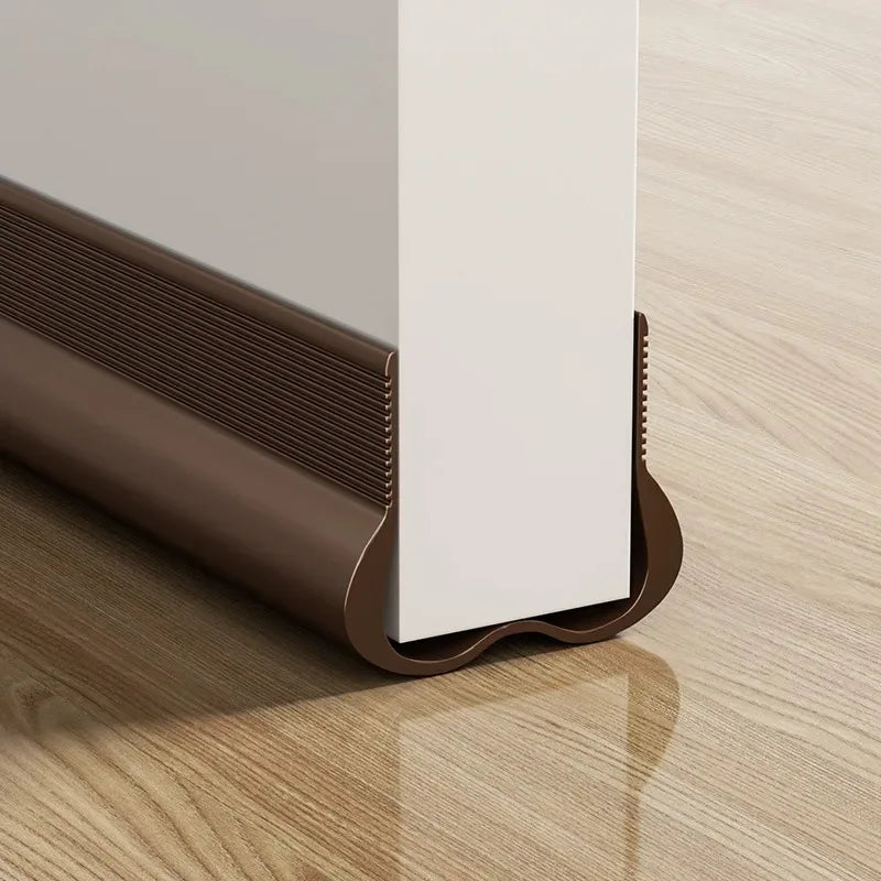 PVC Flexible Door Bottom Sealing Strip Under Door Draft Stopper Sealing Strip OundProof Gasket Weatherstrip Window Draft Guard - Shoppiline