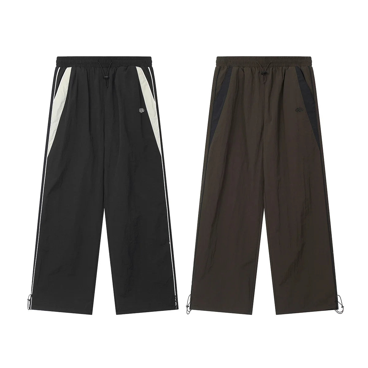 Damen lässige Jogginghosen Mode Streetwear Übergroße Sport-Weite Beinhosen Hip Hop Y2k Sweatpants High Waist Baggy Hosen