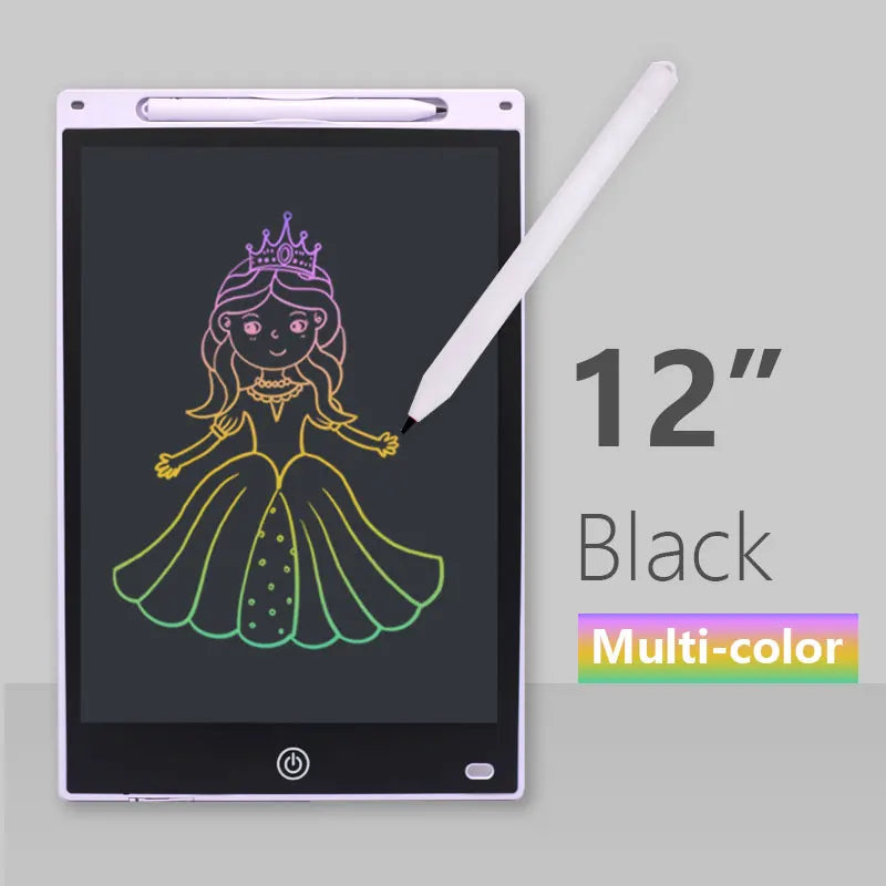 Digital LCD Writing Tablet Board 8/12 Inch Drawing Tablet Screen Kids Graphic Tablet Toys for Children