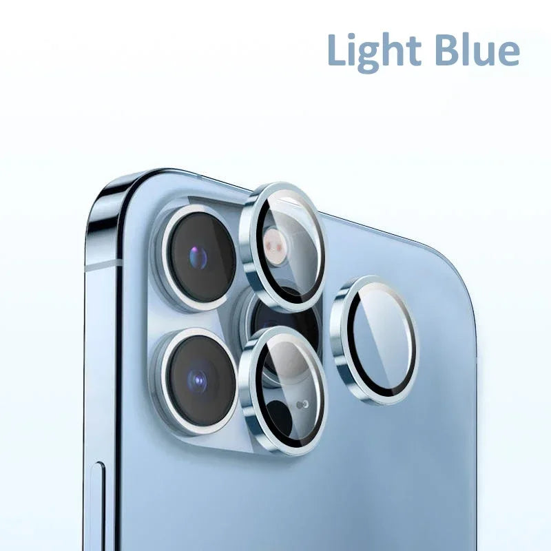 2-3pcs Metal Camera Lens Protector For iPhone 11 12 13 14 15 Pro Max 15 14 Plus 13 12 Mini Camera Glass on iPhone 14 Pro Max