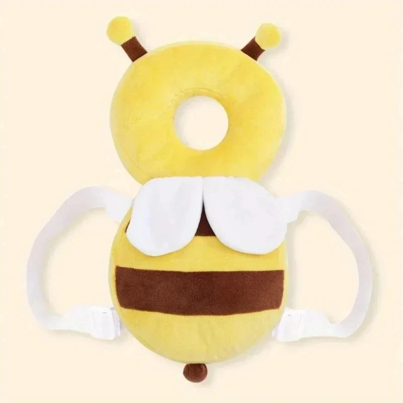 Baby Head Anti-fall Protector Pillow, Cartoon Breathable Safety Cushion for Toddler Learning Walking Back Head Protection