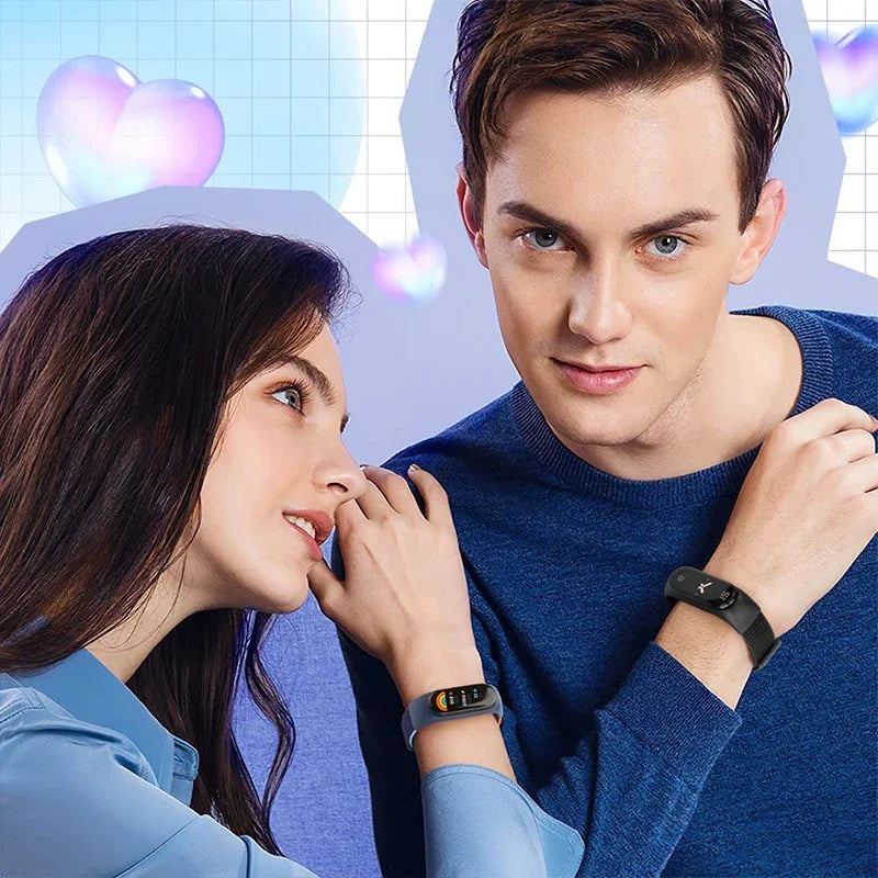 Nylonarmband für Xiaomi Mi Band 4/5/6/7 Armband Uhrenarmband Sport atmungsaktives Armband für Miband 4/5/6/7 Ersatz Correa Armband