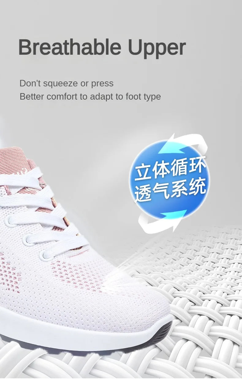 Chaussures Femme 2025 Baskets Décontractées d'Été en Maille Respirante Abordables Livraison Gratuite