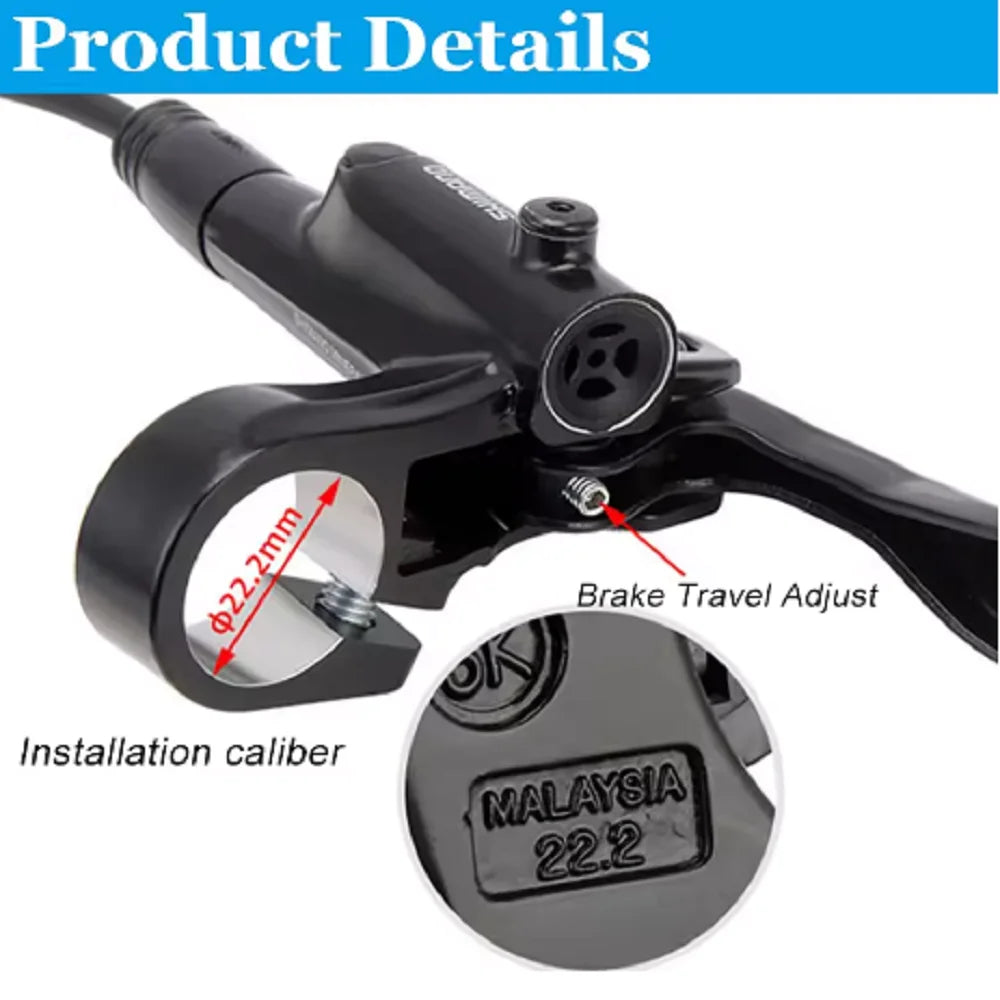Original Shimano BL-MT200 MT201 M315 MTB Mountain Bike Hydraulic Disc Brake MT200 Brakes 2 Piston 3 Finger Steel Lever BL-MT200