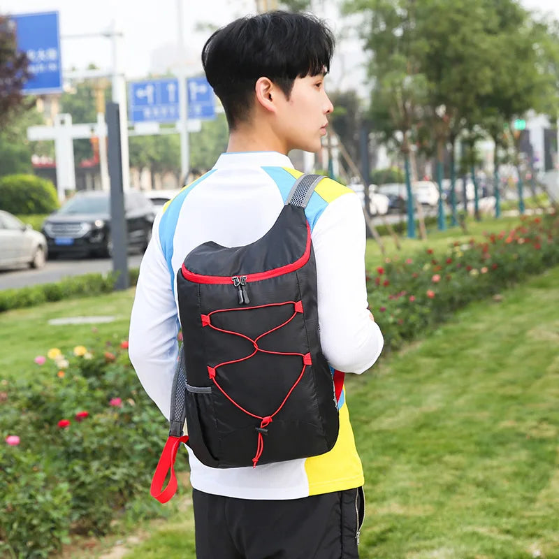 Cross border new outdoor waterproof bicycle backpack, large capacity cycling and hiking backpack