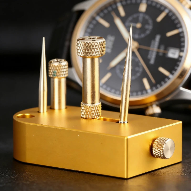 Professional Hairspring Balance Holder for Watchmaker Repair Tool - Stable Precision Instrument For Removing Timing Washers