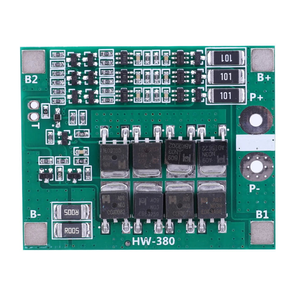 BMS 3S/4S 5A 10A 20A 25A 40A 60A Li-ion Lithium Battery Charger Protection Board 18650 For Drill Motor 12V with Enhance/Balance - Shoppiline