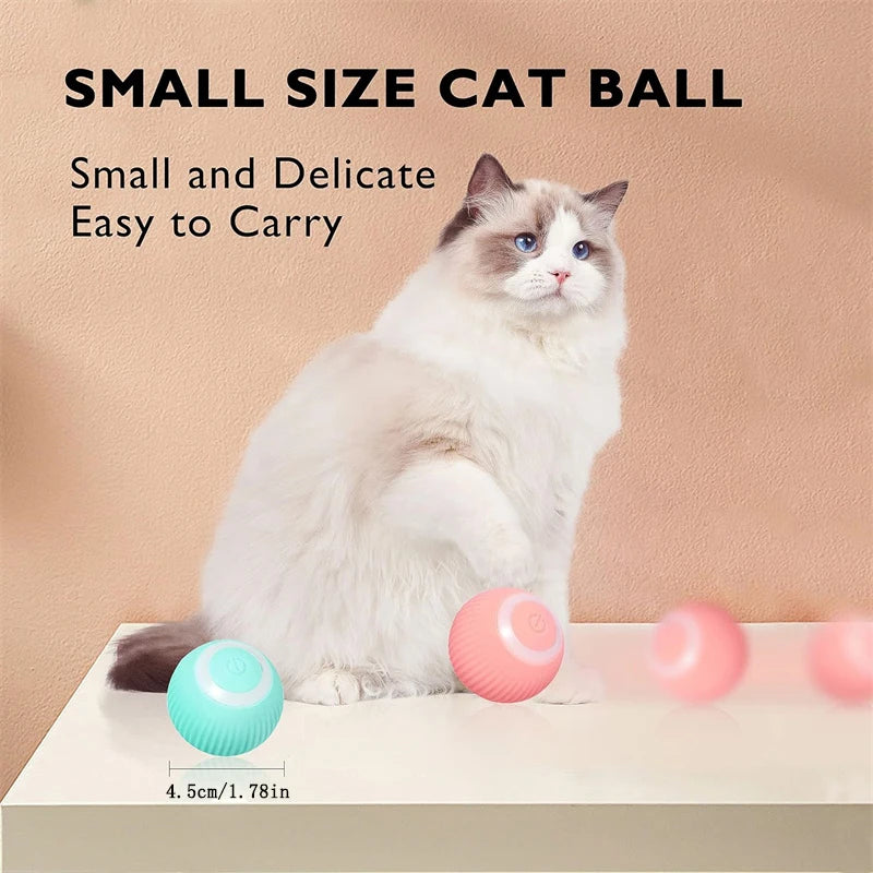 Smart Dog Toys Ball Electronic Interactive Pet Toy Moving Ball USB Automatic Moving Bouncing for Puppy Birthday Gift Cat Product