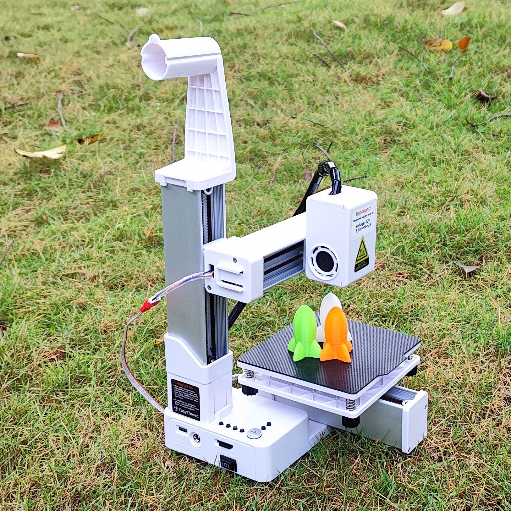 EasyThreed 3D Printer  Entry Level  Compatible with PLA TPU 1.75mm Filament  include Power Adaptor. - Shoppiline