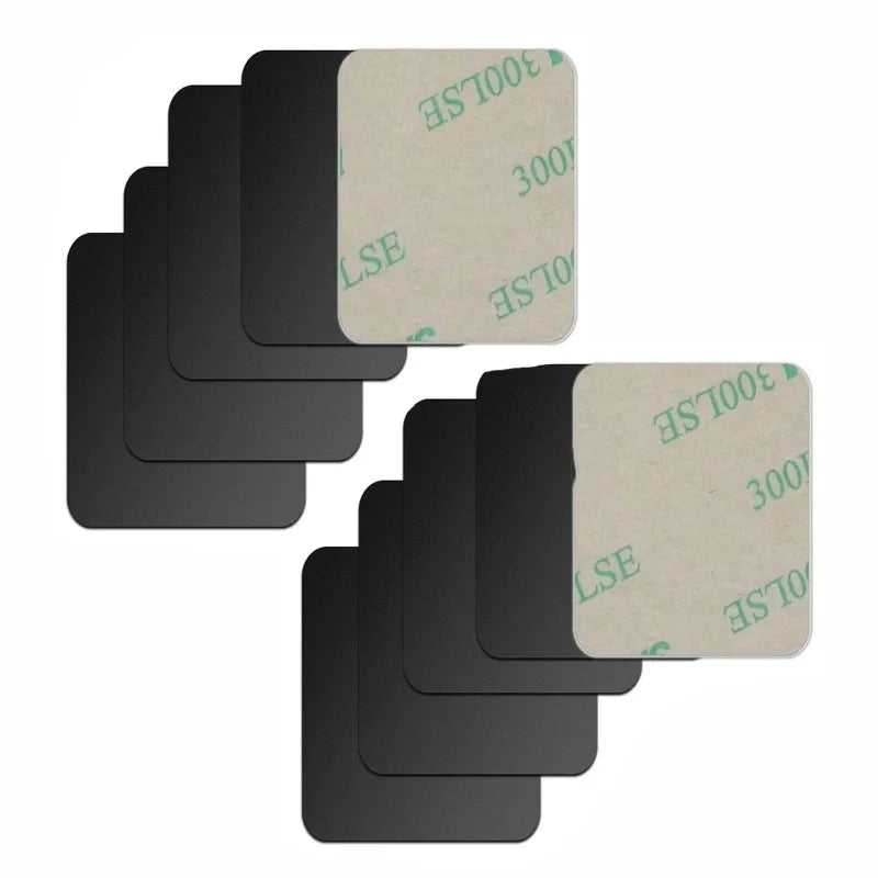 5/10pcs Phone Metal Plates for Magsafe Cellphone Holder Iron Sheet Universal Sticker Disk Mount for iPhone 17 16 15 Pro Samsung