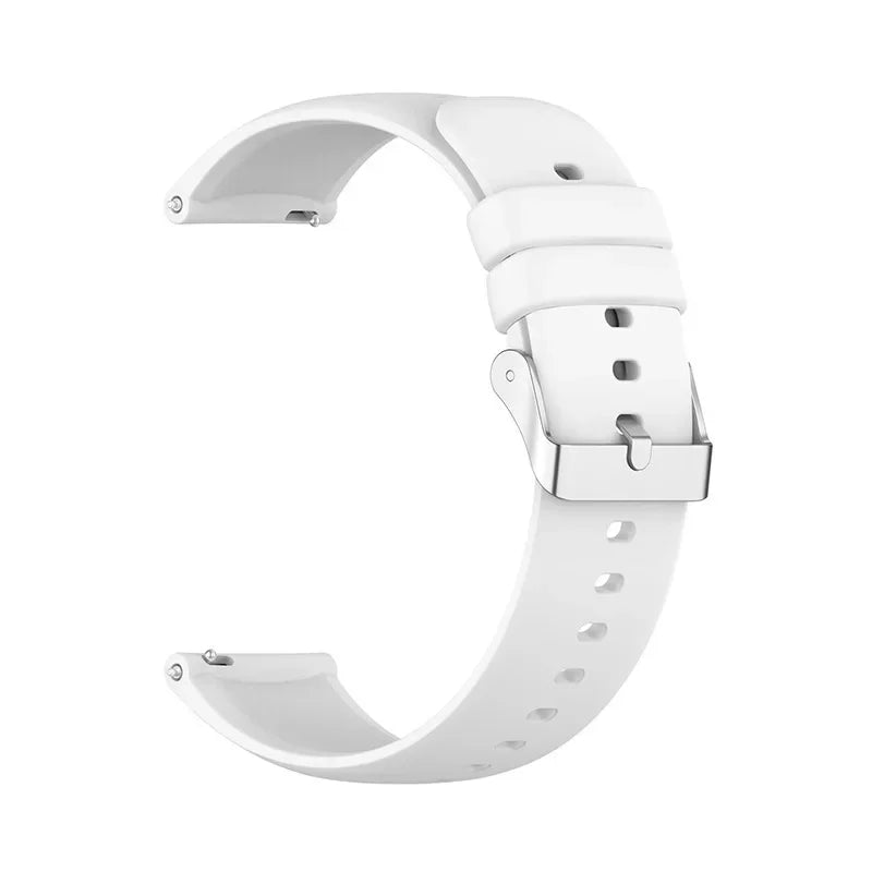 Universal Watch Straps 22mm 20mm Quick Release Silicone Band Soft Rubber Wristband for Huawei Samsung Xiaomi Amazfit Smartwatch