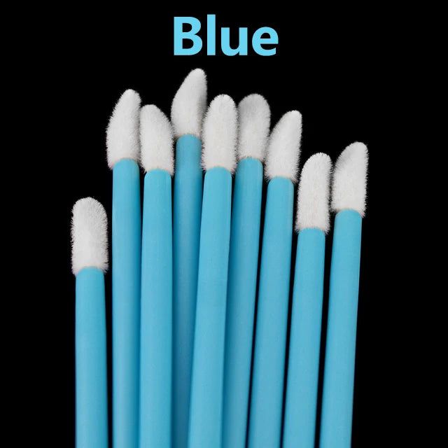 50 Pcs Disposable Cosmetic Lip Brush Makeup Lipstick Mascara Wands Applicators Eyelash Cleaner Lip Gloss Make Up Brushes Tools