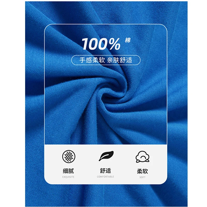 2025 Unisex Custom Design LOGO Printing Personalized Men's  Harajuku Solid Color Text Photos Clothing Ads Pure Cotton T-shirt