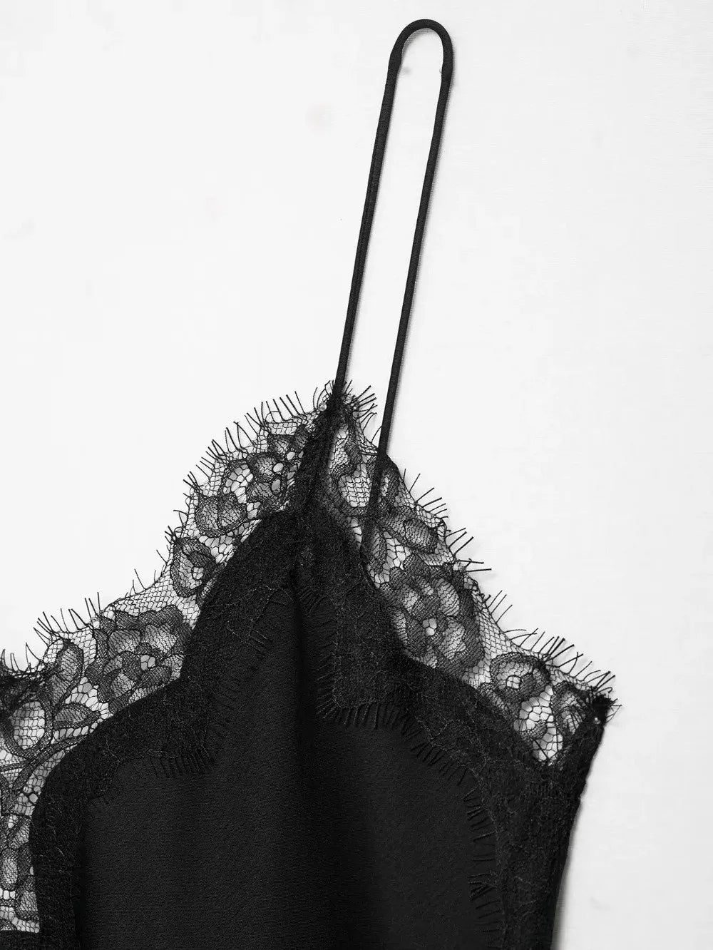 Elegant Asymmetrical Lace Lace Patchwork Top Sleeveless Backless Camisole Tops V Neck Sexy Lace Women tank top Summer Wear
