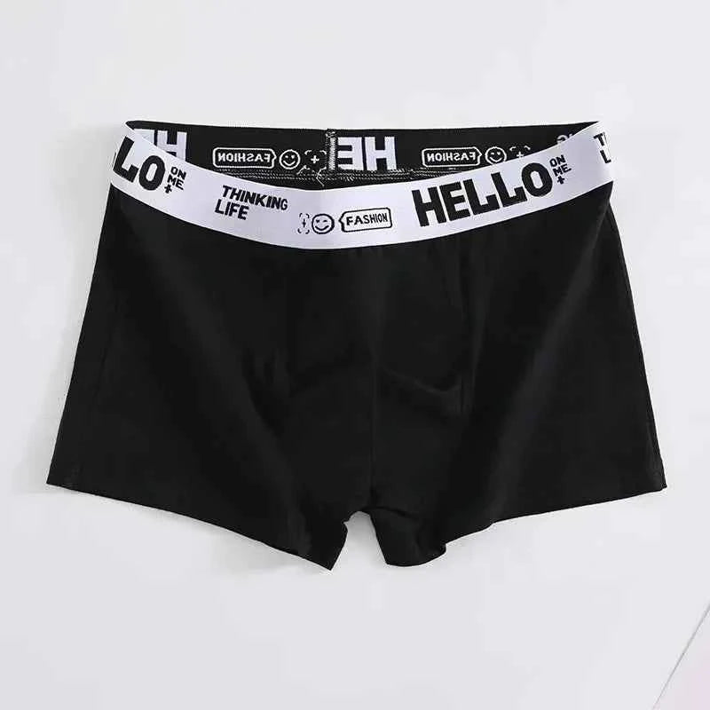 Men's Boxer Briefs Soft Comfortable Breathable Lightweight Daily Wear Male Underpants