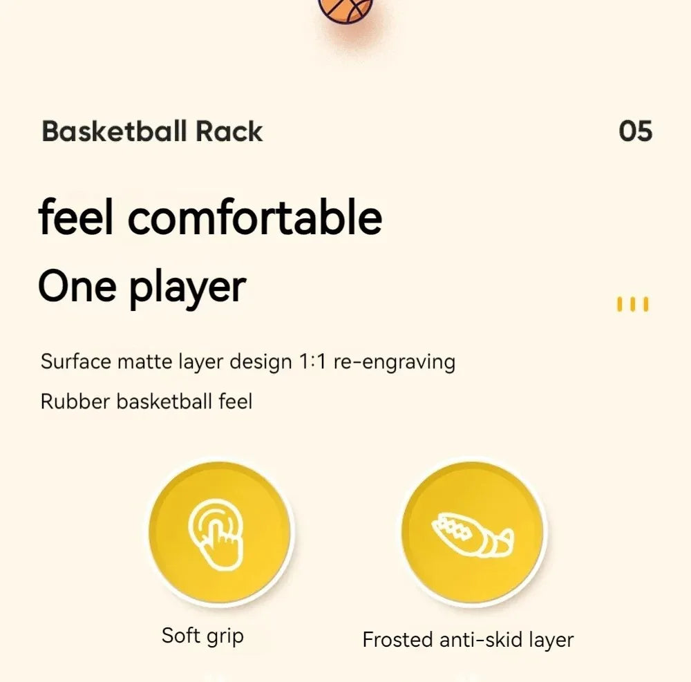 Foam Basketball Kids Silent Basketball Bouncing Mute Silent Ball Bounce Squeezable Mute Bouncing Basketball - Shoppiline