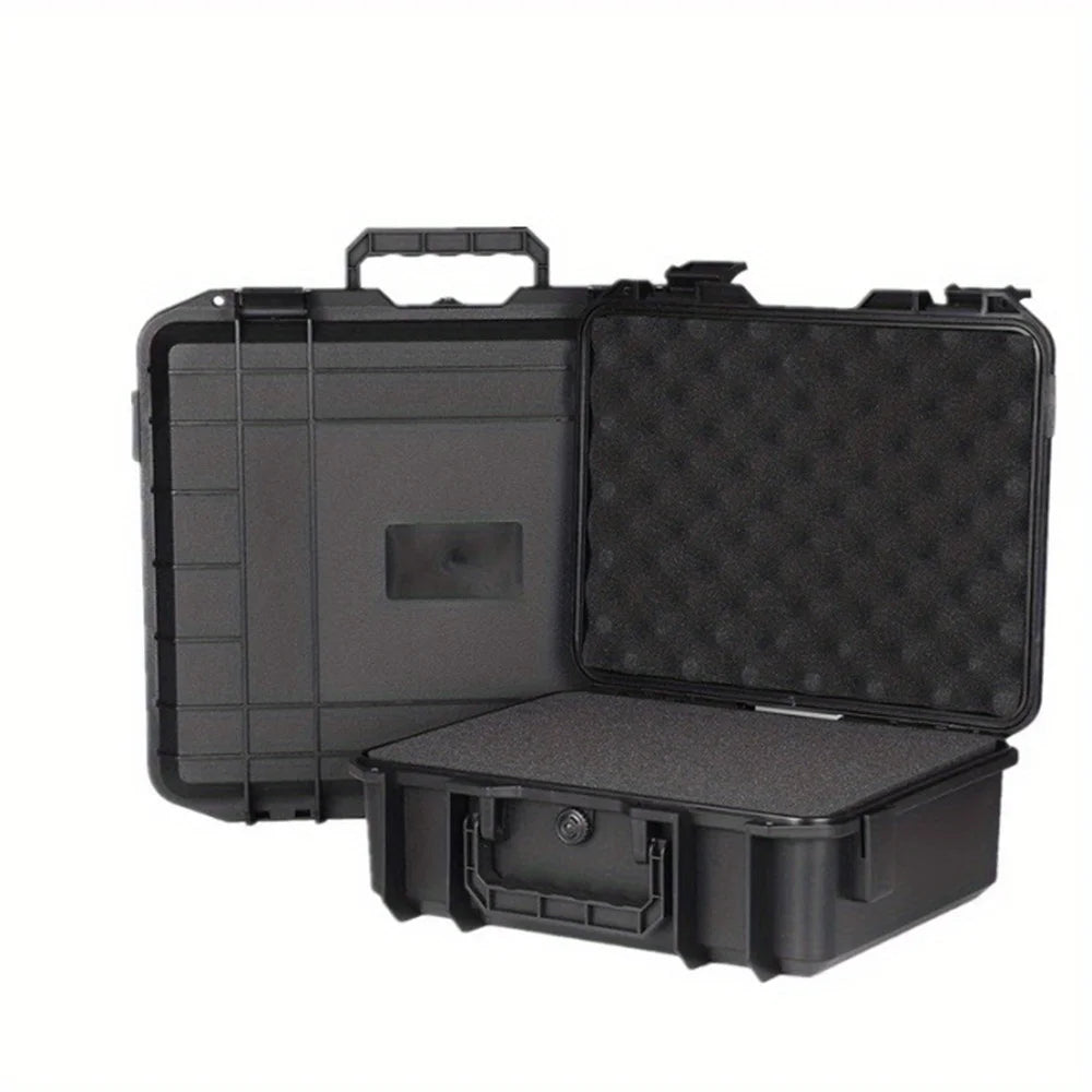 Waterproof Hard Carry Case Bag Toolbox With Pre-cut Sponge Storage Box Safety Protector Organizer Hardware Box Impact Resistant - Shoppiline