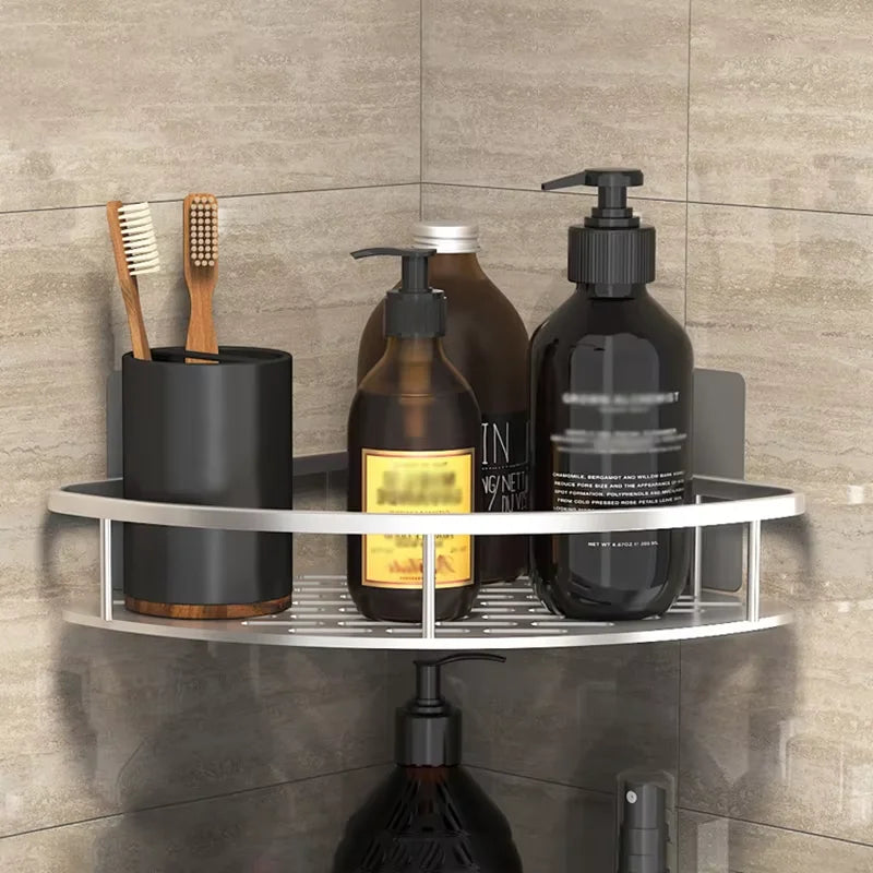 Holder for The Bathroom Bathroom Toilet Paper Holder Shelf Without Drilling Home Restroom Accessories Storage