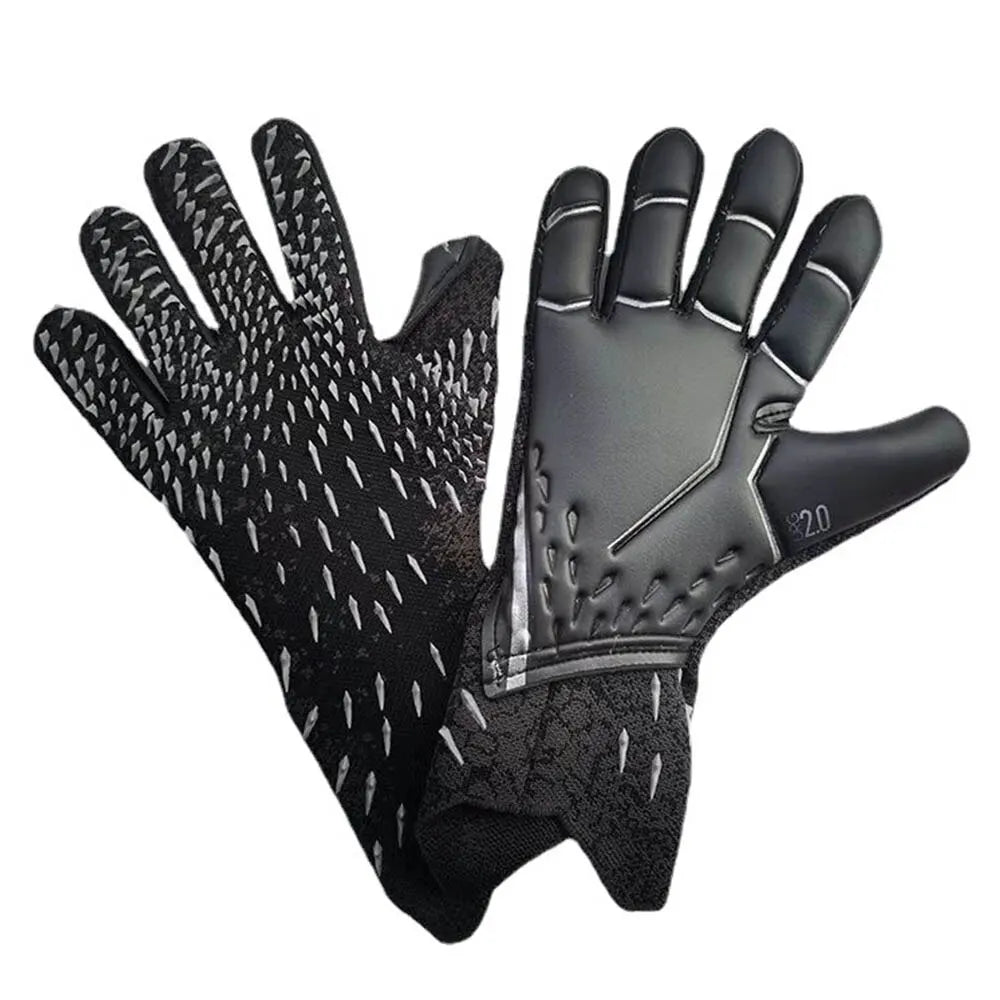 Goalkeeper Gloves Strong Grip for Soccer Goalie Goalkeeper Gloves with Size 6/7/8/9/10 Football Gloves for Kids Youth and Adult - Shoppiline
