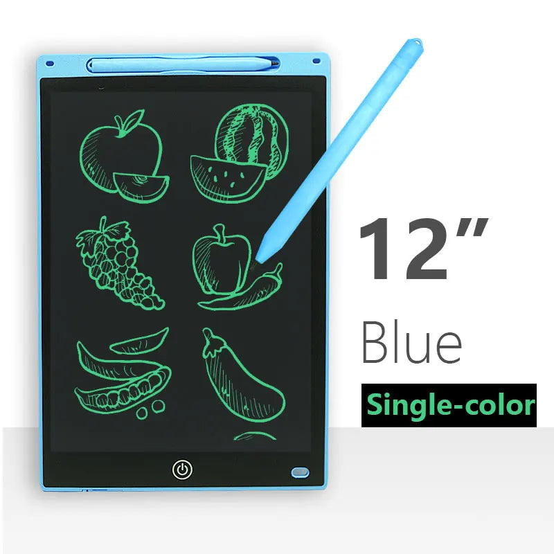 Digital LCD Writing Tablet Board 8/12 Inch Drawing Tablet Screen Kids Graphic Tablet Toys for Children