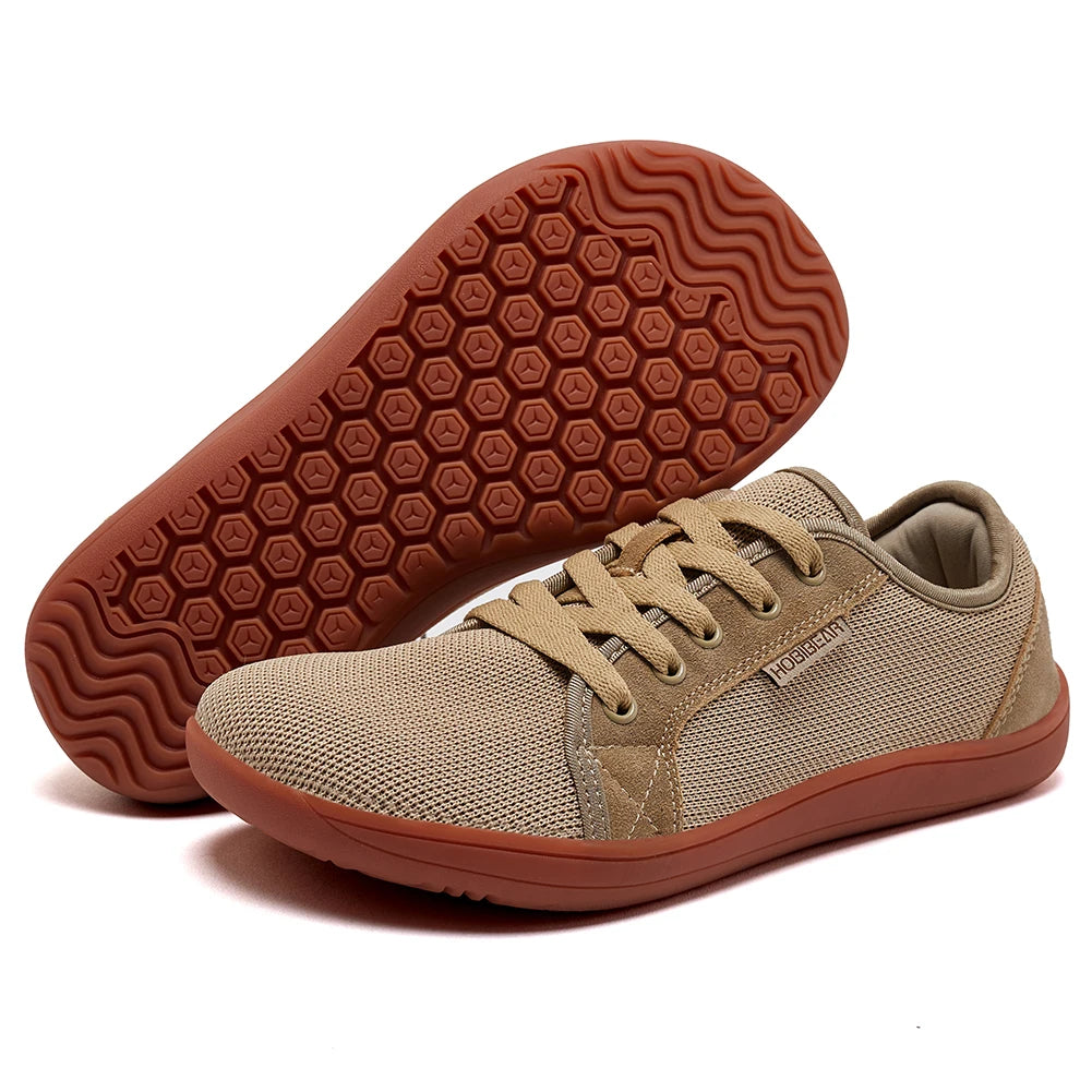 HOBIBEAR Unisex Barfußschuhe mit breiter Zehenbox für Herren und Damen – Outdoor-Trailrunning, minimalistische Wanderschuhe, leicht und atmungsaktiv