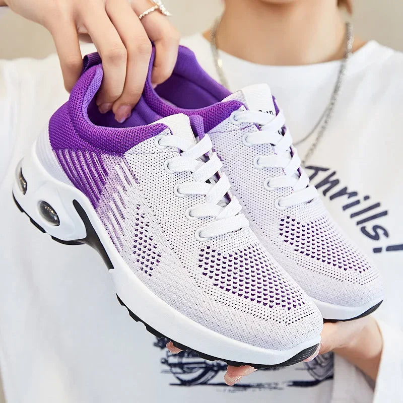 Chaussures Femme 2025 Baskets Décontractées d'Été en Maille Respirante Abordables Livraison Gratuite