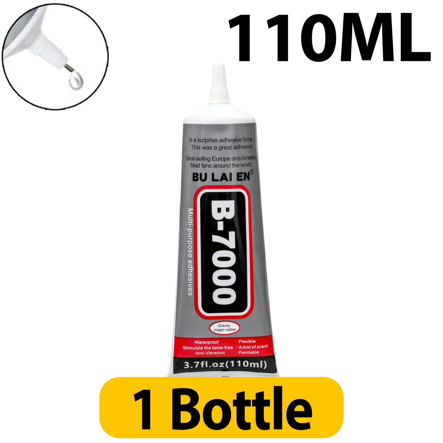 1/5Pcs B7000 Glue Mobile Phone Screen Superglue T-7000 Adhesive Telephone Glass Glue Repair Point Diamond Jewelry DIY Glue Tools