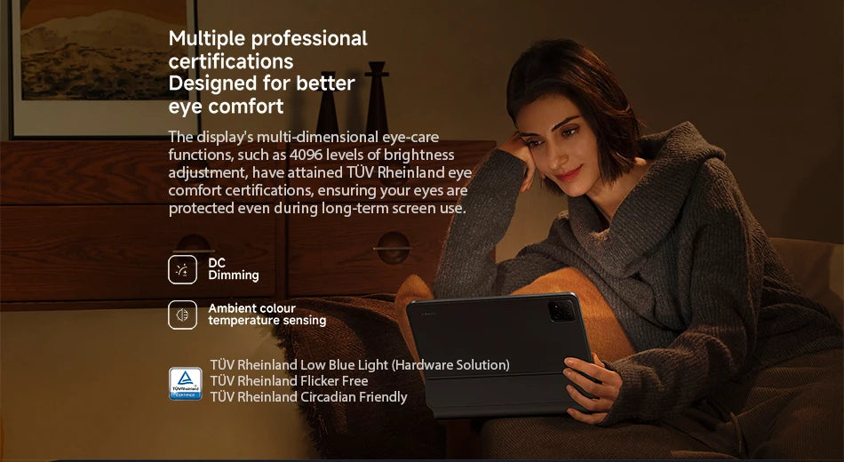 Xiaomi Pad 7 Global Version Mi Tablet Snapdragon 7+ Gen 3 11.2" 3.2K 144Hz Display Adreno GPU 45W Turbo charge 8850mAh