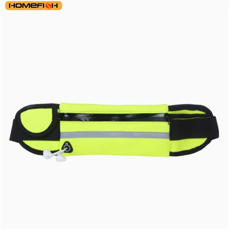 HOMEFISH Neue Lauftasche, Fahrradtasche, Hüfttasche, Gürteltasche, wasserdichte Sport-Bauchtasche, Handytasche, für Fitnessstudio, Laufen, Joggen