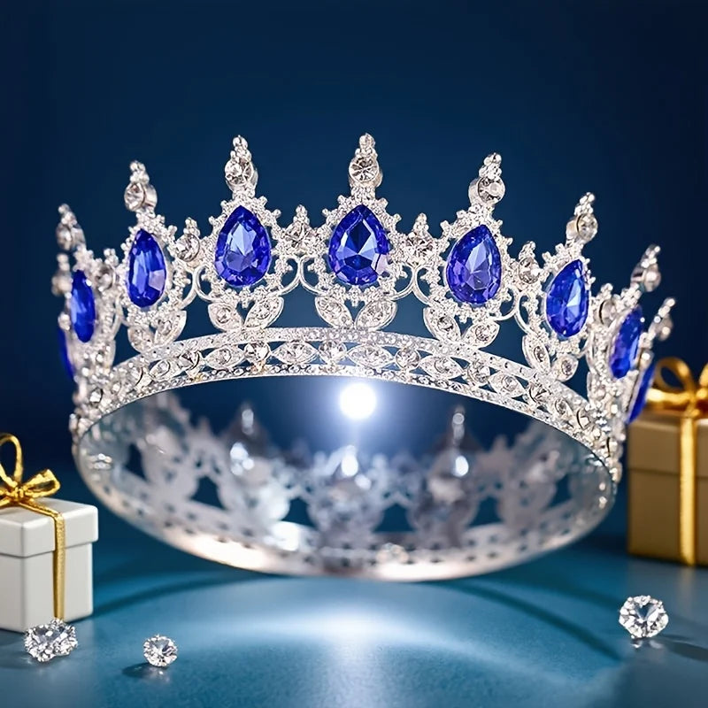 Baroque Crystal Tiaras And Crowns Headband For Women Party Prom Diadem Bridal Wedding Hair Accessories Jewelry Crown Tiara Gift