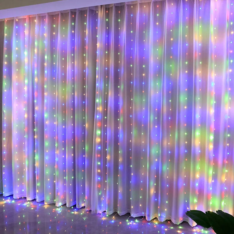 3Mx1M/2M/3M LED String Lights USB Fairy Lights Garland for New Year Wedding Festive Party Christmas Home Curtain Decoration