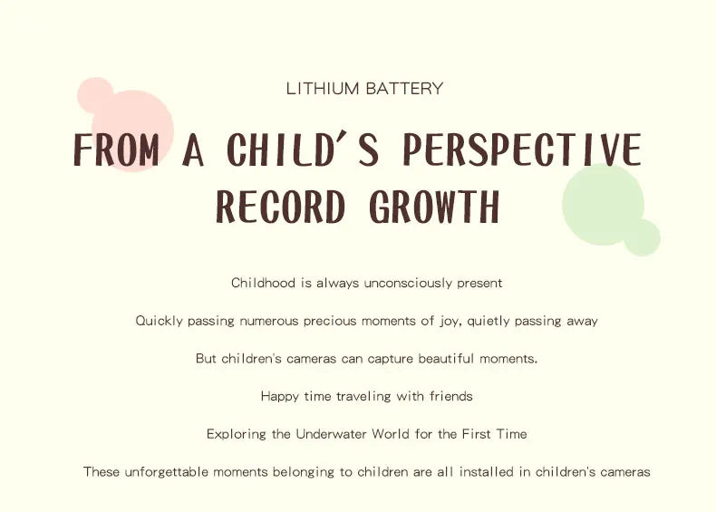 Kids Video Camcorder 1080P 20 MP High Resolution Portable Mini Digital Camera with 2.4 Inch Large Display Screen Birthday Gifts - Shoppiline