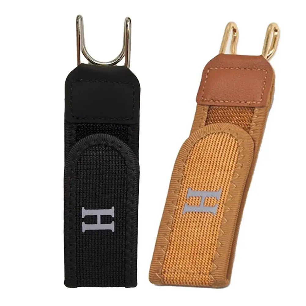 New Unisex Buckleless Belt Hook Adjustable Comfortable Elastic Velcro Waist Belt For Outdoor Work Daily Carry 1/2/4/8/20pcs