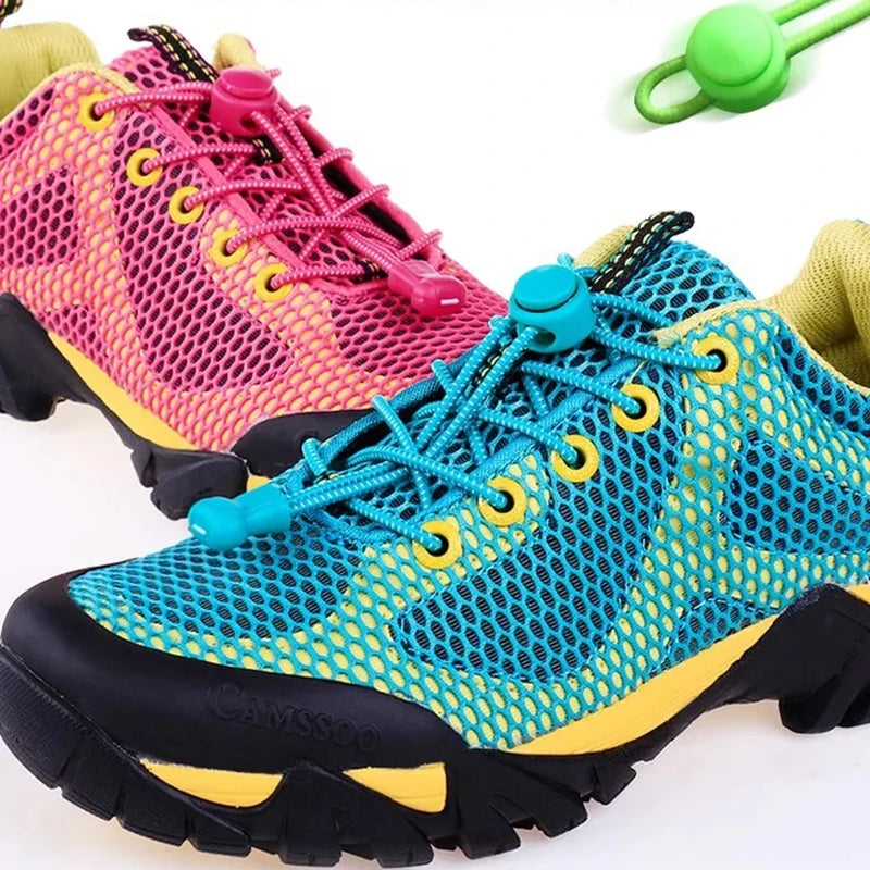 1 Paar Schnellschnürsenkel ohne Binden, elastische Schnürsenkel ohne Binden, Sneakers Kinder Erwachsene Stiefel Schnürsenkel für Schuhe