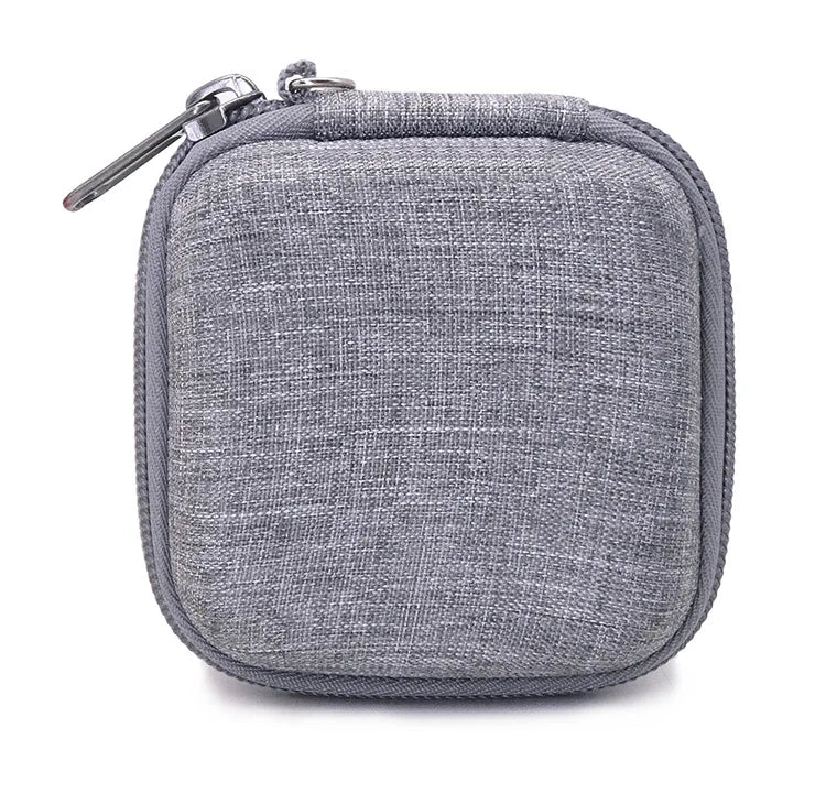 Portable Earphone Storage Bag Data Cable Organizer Bag Multifunctional Digital Gadgets Case For Charger U Disk Protective Cover