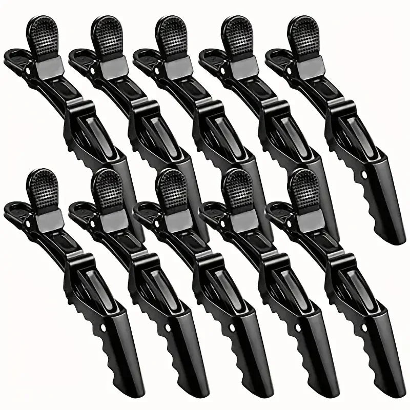 12Pcs Hair Clips for Styling Sectioning,Wide Teeth Design Professional Salon Alligator Hair Clips for positioning, perming