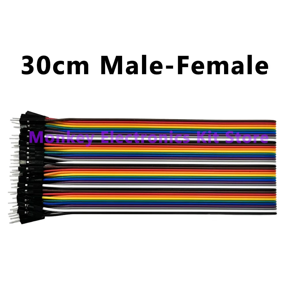 40Pin Dupont Line 10/20/30 cm  Male-Male  , Male-Female , Female-Female with 1 Set have 120 Pin Dupont Line Kit