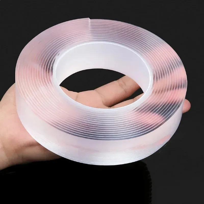 Double Sided Nano Tape Extra Strong Decorative Adhesive Tape Thickened Transparent Waterproof Tape Glue Useful Things for Home