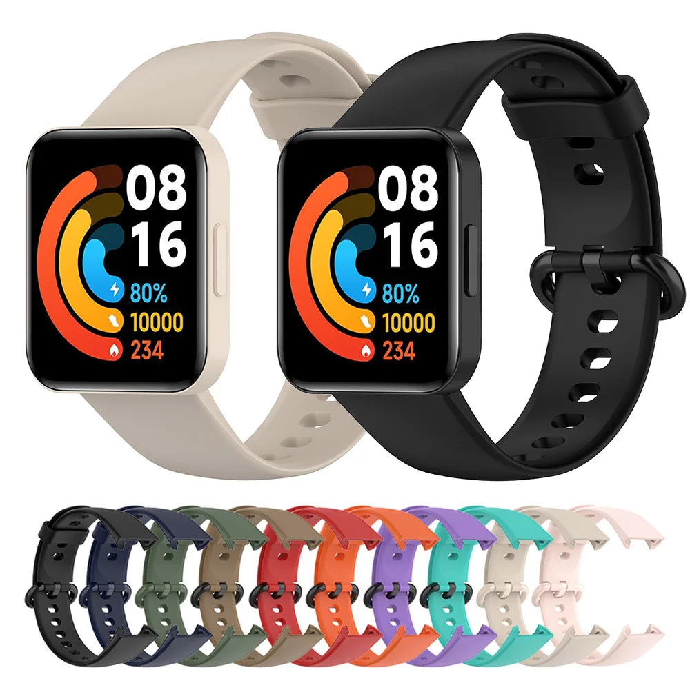 Silikonarmband für Redmi Watch 2 Lite Armband für Xiaomi Watch Bands