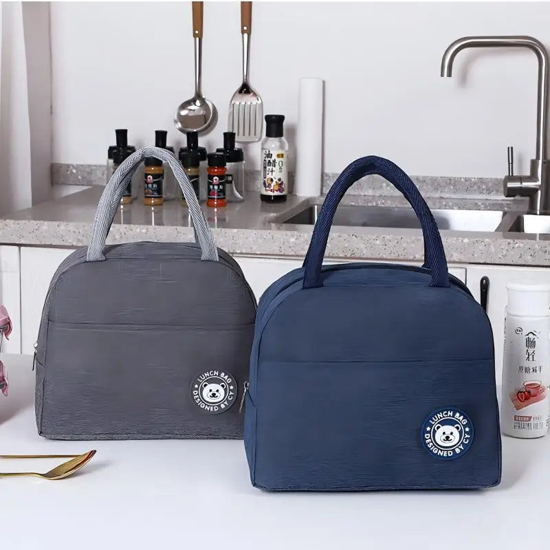 Insulated Lunch Bag Insulation Bento Pack Aluminum Foil Rice Bag Meal Pack Ice Pack Student Bento Lunch Handbag Insulation