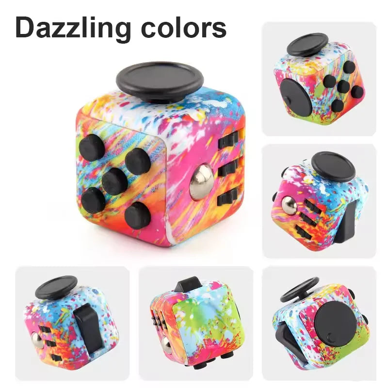 Creative Antistress Fidget Compression Anti-stress Sensory New Novelty Magic Dice Toys for Children Adults Office Stress Relief