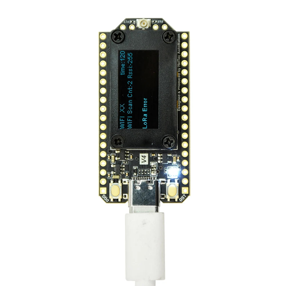 Heltec WiFi LoRa 32 V4 ESP32 SX1262 GPS 0.96 inch OLED Solar Powered Dev-Board WiFi BLE Low Power Type C For Arduino IoT - Shoppiline