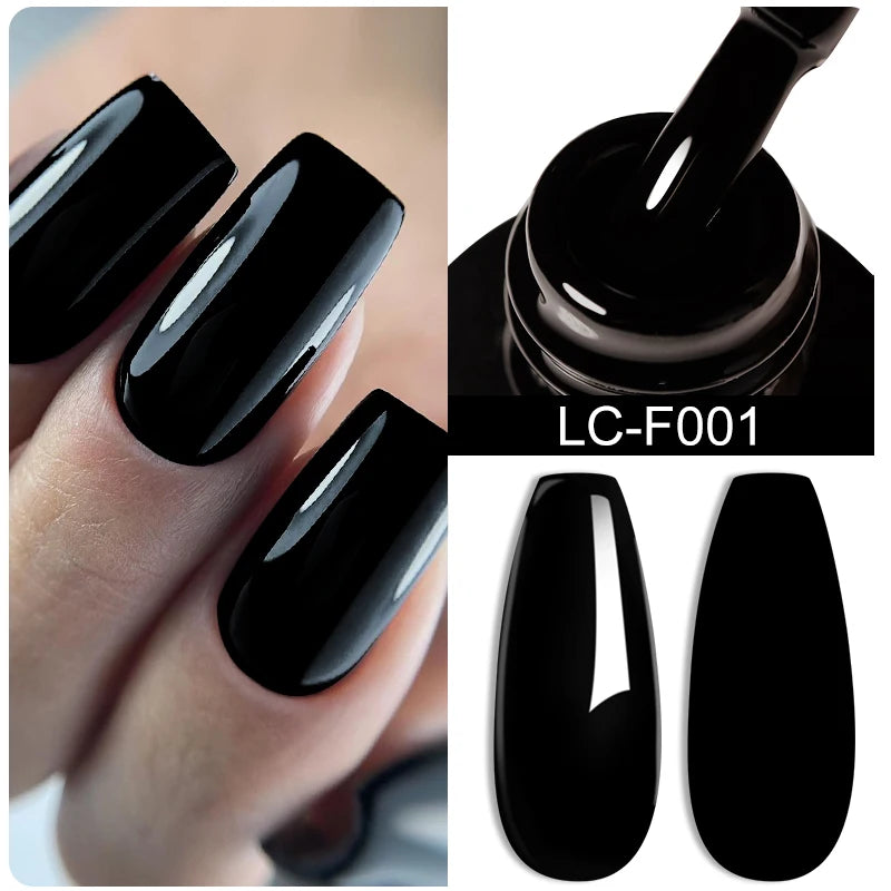 LILYCUTE 129 Colors 7ML Nail Gel Polish Nail Supplies Vernis Semi Permanent Nail Art Manicure Soak Off LED UV Gel Nail Varnishes