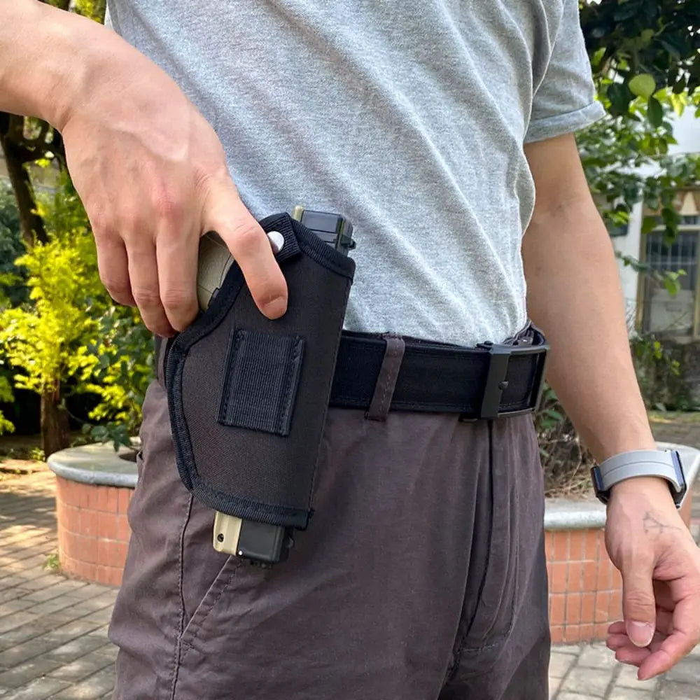 1pc Men's Belt Outdoor Multi Function Alloy Buckle Tactical Belt Canvas For Nylon Belt Training Quick Hanging Belts Neutral Belt
