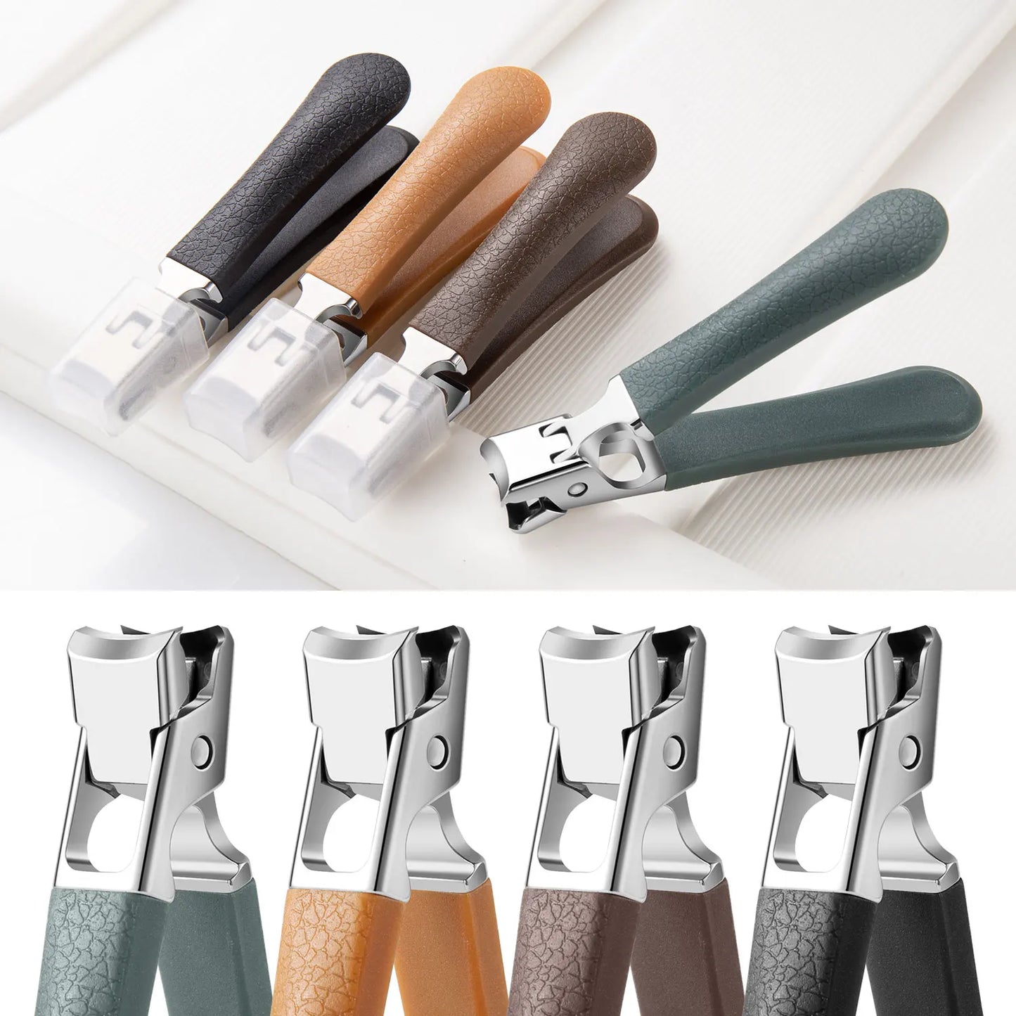 1pcs Clipper For Thick Nails Heavy-Duty Large Jaw Opening Manicure Tools Unisex For Fingernails Toenails Senior Citizen Friendly